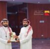 تسليم شهادة الجودة العالمية للمواصفتين ISO 10002 & ISO 10004 لبنك البلاد عام 2023